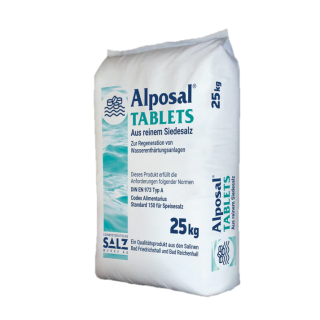 ALPOSAL Tablets Siedesalztabletten, 25 kg