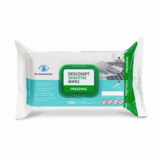 Flächendesinfektionstücher Descosept sensitive Wipes